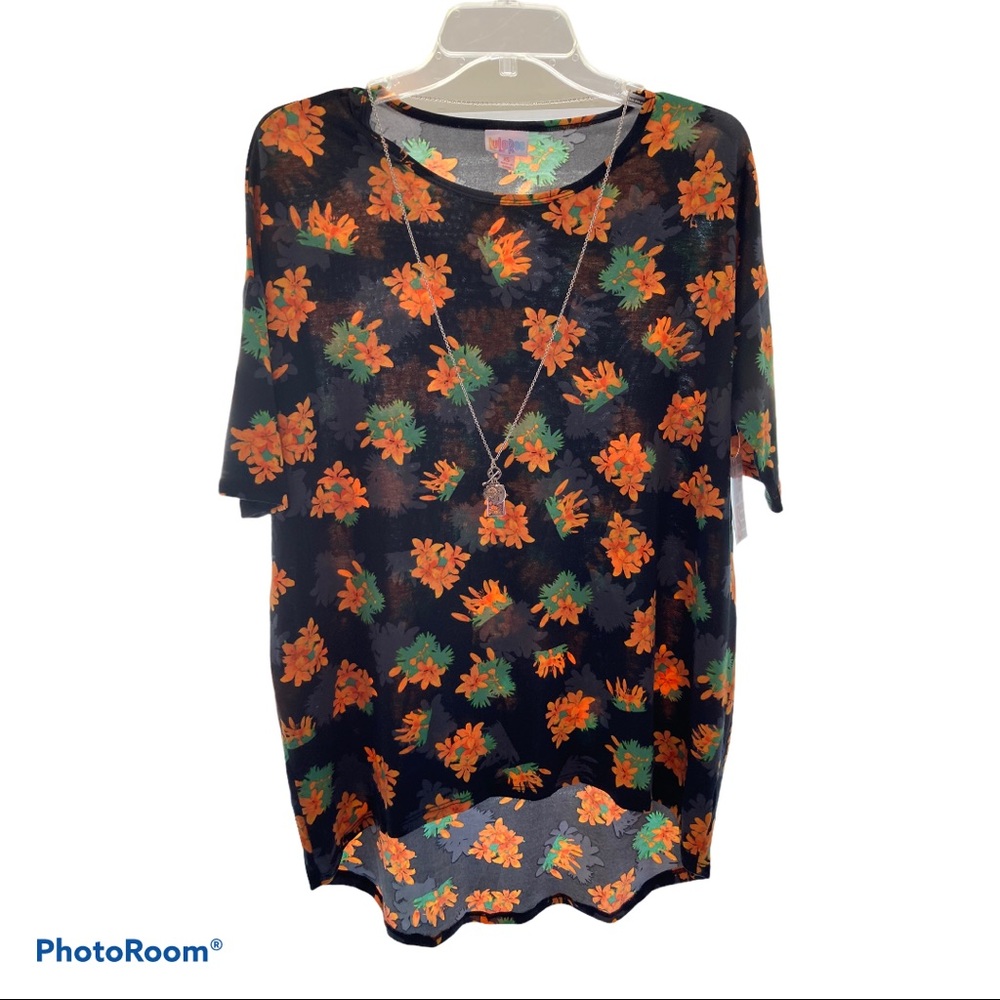 LuLaRoe Yellow Poppy Extra Small